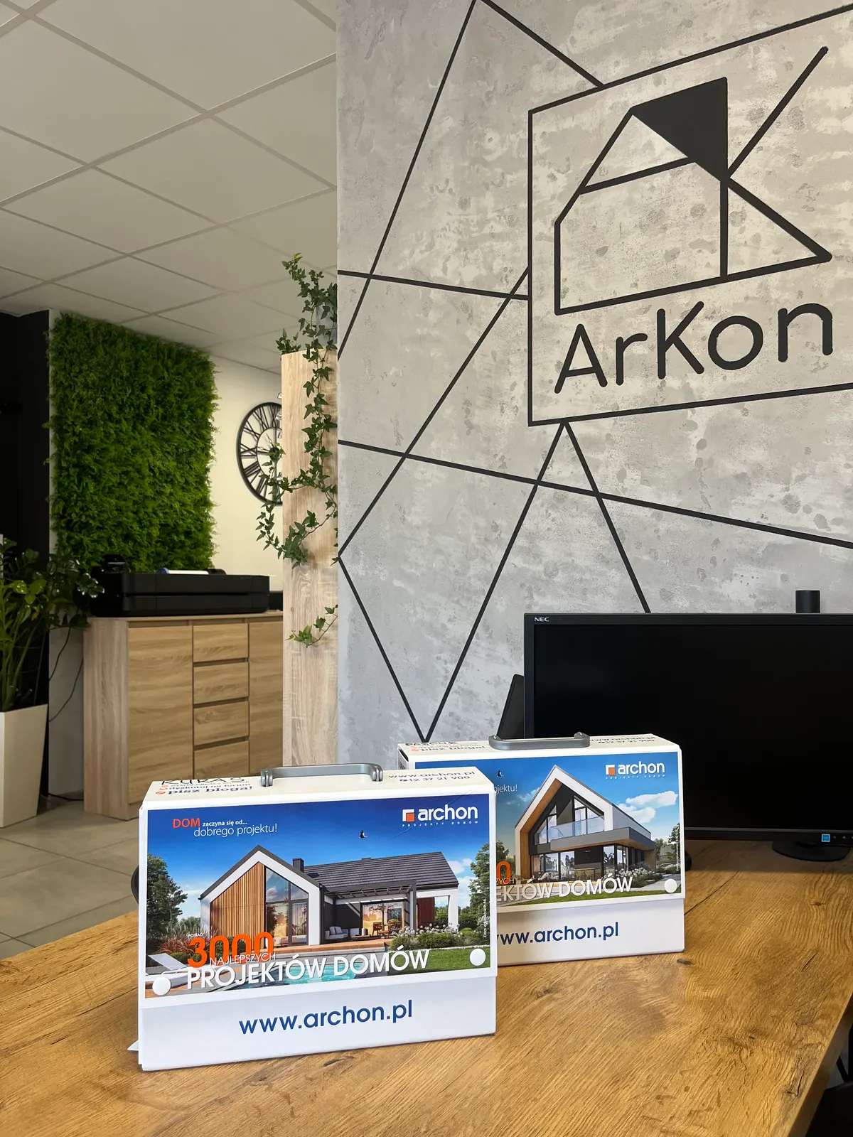 Biuro projektowe ArKon w Żegocinie - katalogi projektów gotowych Archon przygotowane do adaptacji